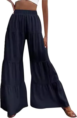 Linen Clothing for Women Linen s Cake Skirt Trousers Women's Trousers Linen Blend Pants