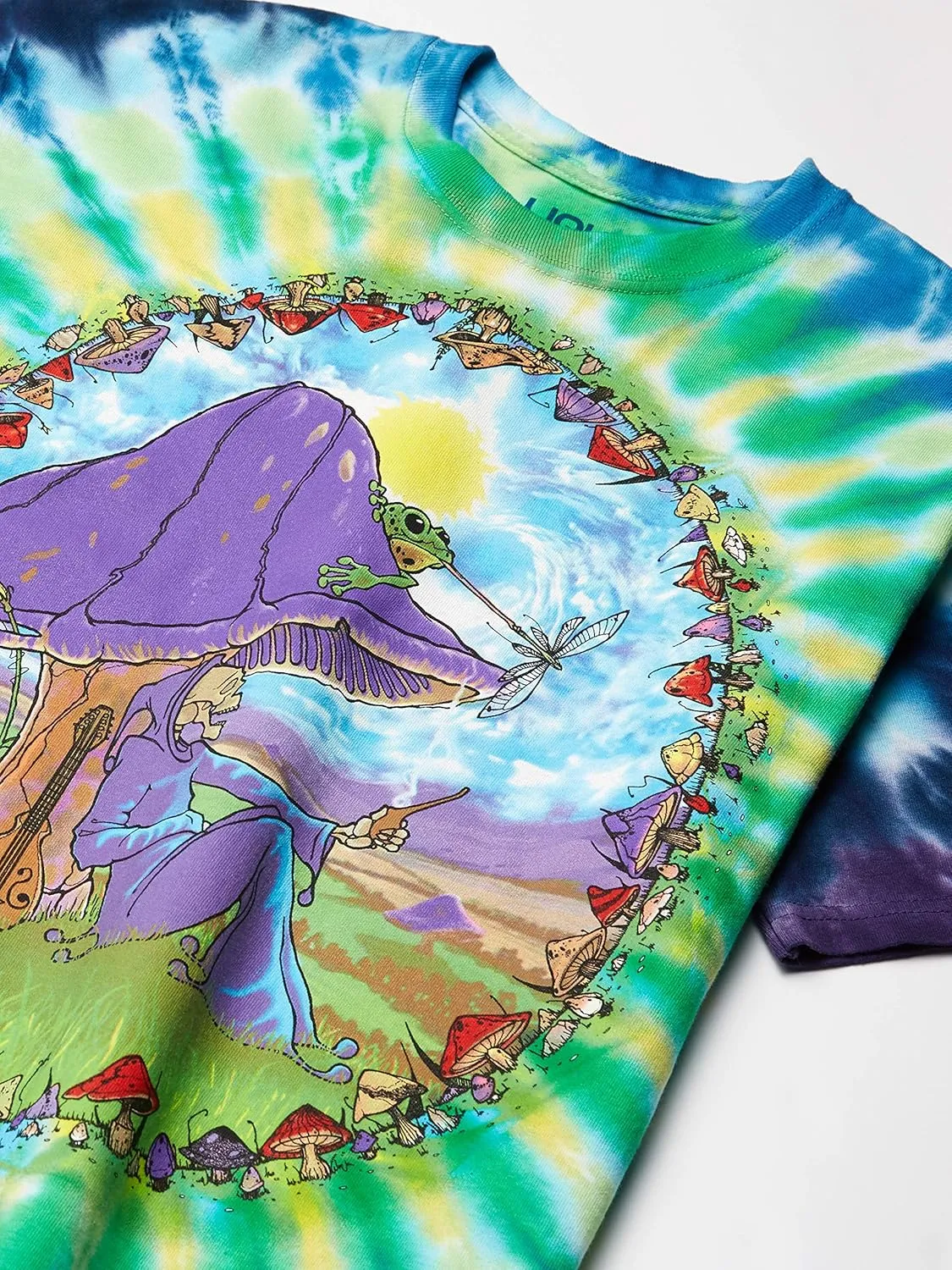 Liquid Blue Men's Mushroom Haven T-Shirt
