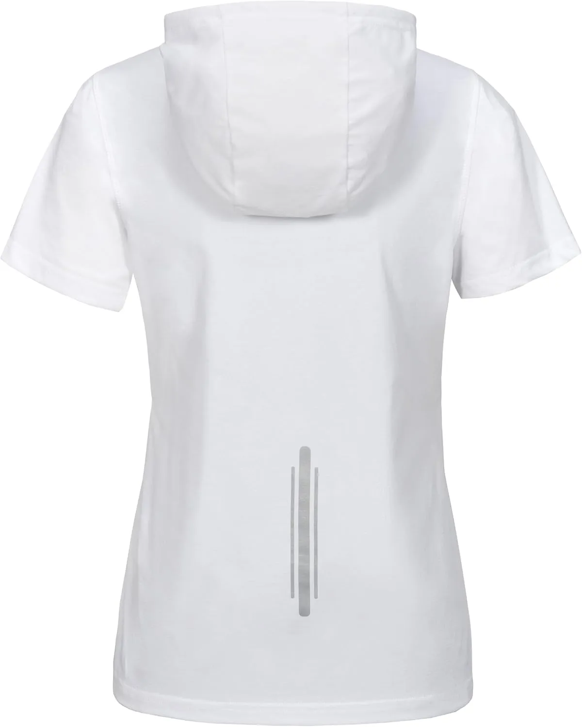 Little Donkey Andy Women's Short Sleeve Quick Dry T-Shirt with Hood Sun Protection Workout Stretch Basic Tops Tee