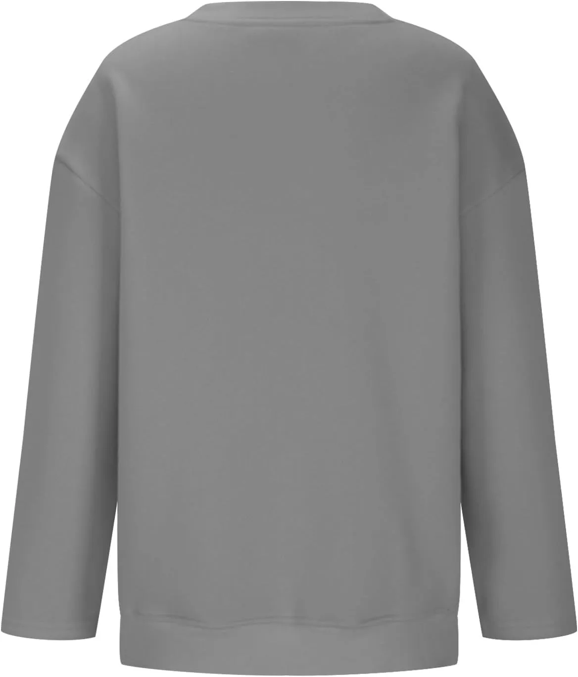 Long Sleeve Oversized Hoodies Sweatshirts For Women Winter Crew Neck Long Sleeve Pullover Tunic Teen Tops Clothes