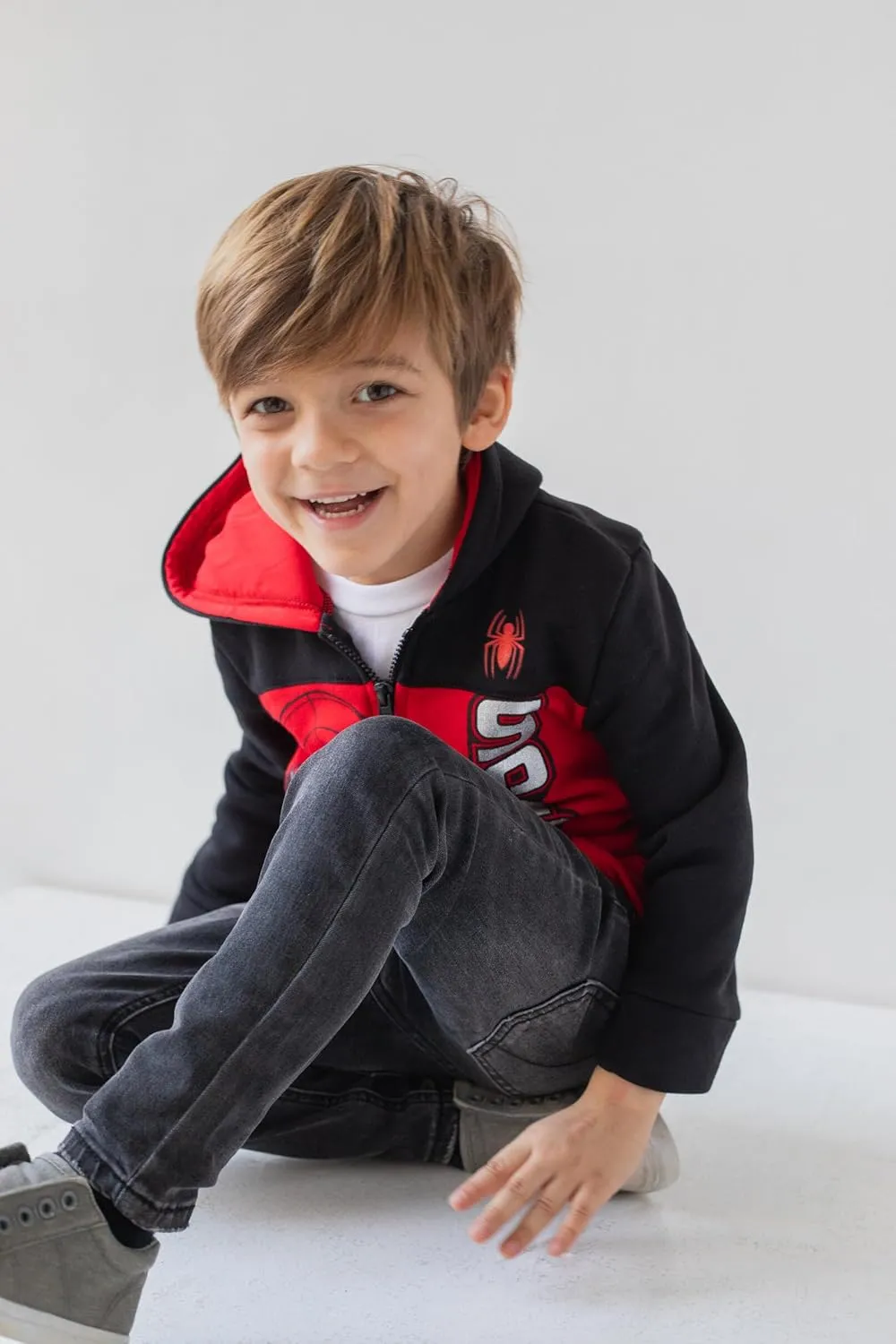 Marvel Half Zip Hoodie