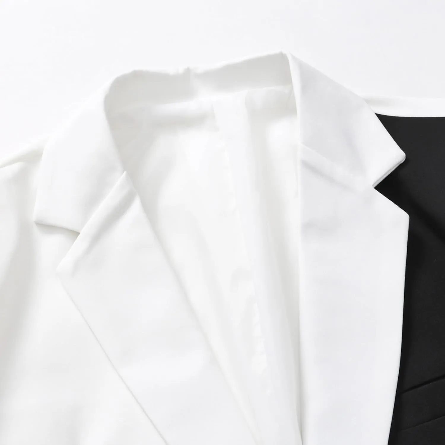 Men's Casual Blazer Lightweight Shawl Collar Color Block Tuxedo Jacket One Button Slim Fit Suit Coat for Prom,Wedding