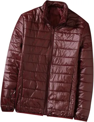 Men's Down Jacket Winter Warm Zipper Stand Collar Cardigan Casual Pocket Long Sleeves Cotton Padded Jackets Coat