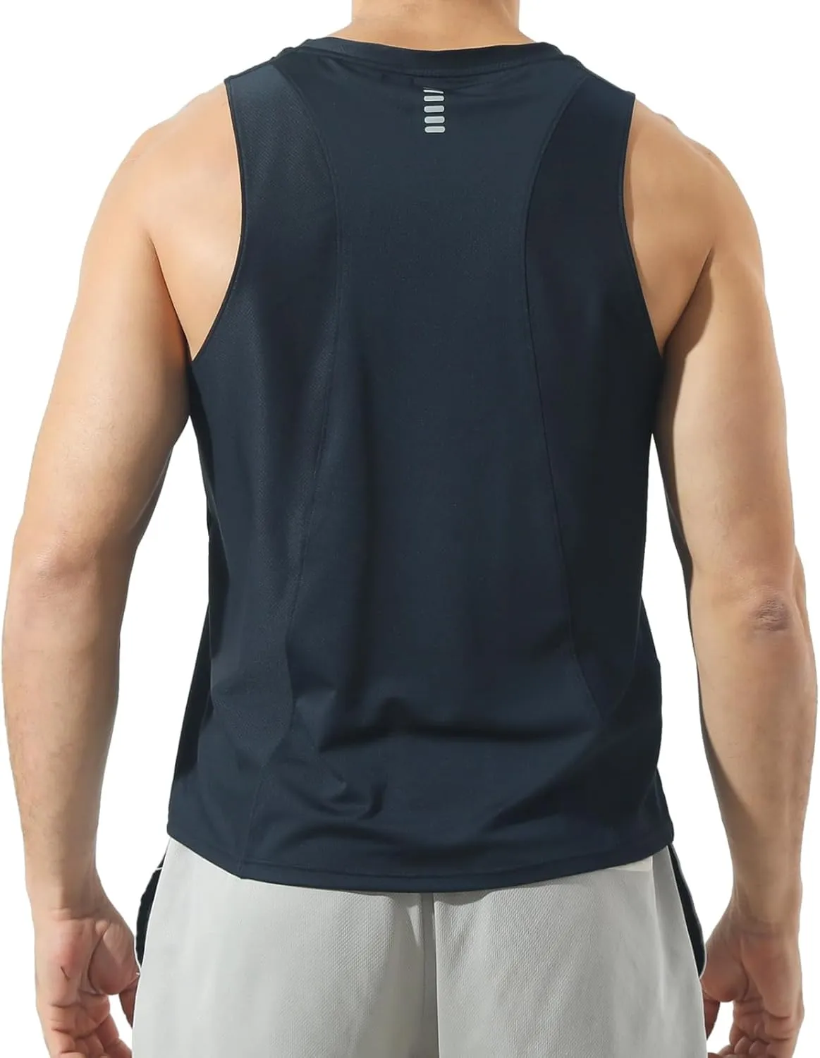 Men's Quick Dry Workout Tank Tops Bodybuilding Sleeveless Tee Fitness Gym Muscle Shirts for Active Men