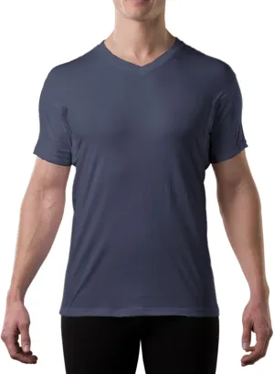 Men's Sweatproof Undershirt | Cotton V Neck | Original Fit | with Sweat Pads