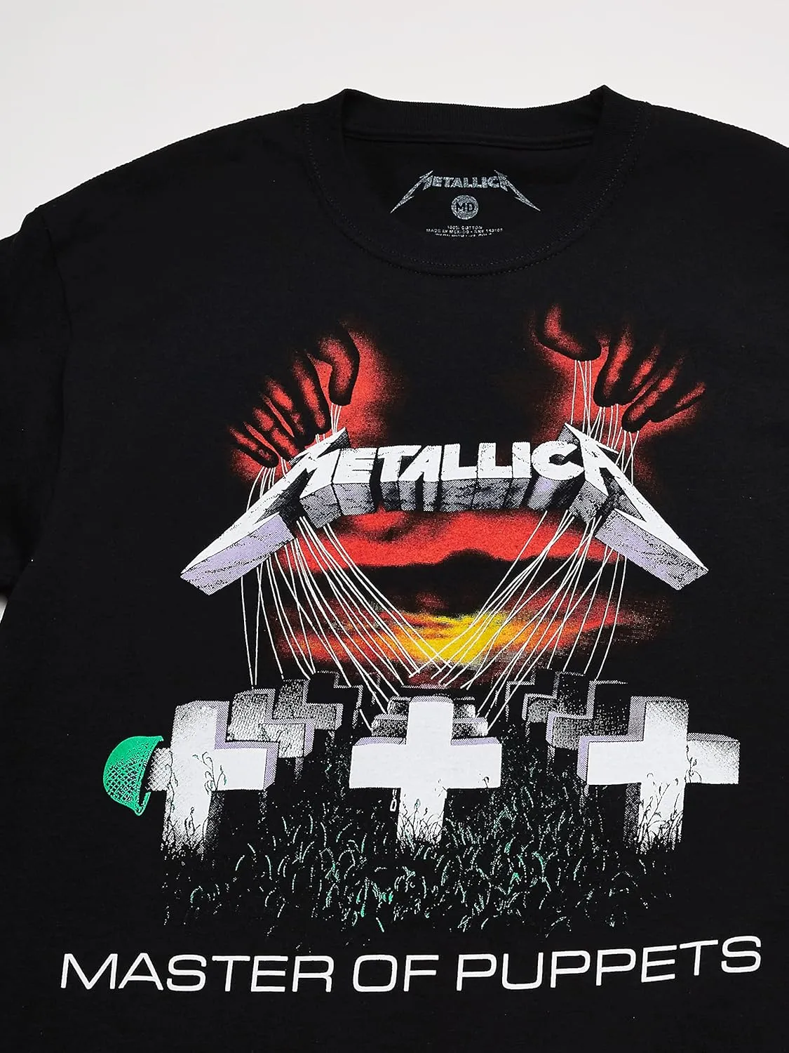 Metallica Men's Standard Master of Puppets T-Shirt