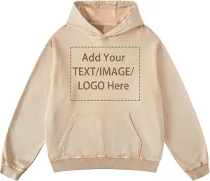 MGL&QQJ Custom Mens Hoodie Vintage Casual Streetwear Overasized Hoodies Unisex Pullover Acid Wash Hooded Sweatshirt D0211