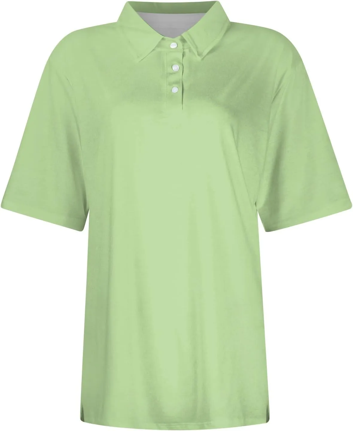 midelxp Golf Polo Shirts for Women Summer Quick Dry Short Sleeve Button Down Shirt Lightweight Dressy Casual Work Tops 2024