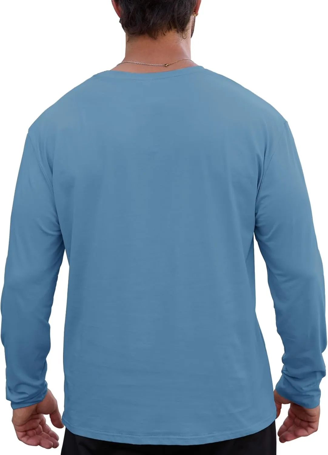 Muscle Killer Men's Gym Workout Long Sleeve T Shirt Lightweight Dry Fit Moisture Wicking Active Shirts Running Fitness Tee