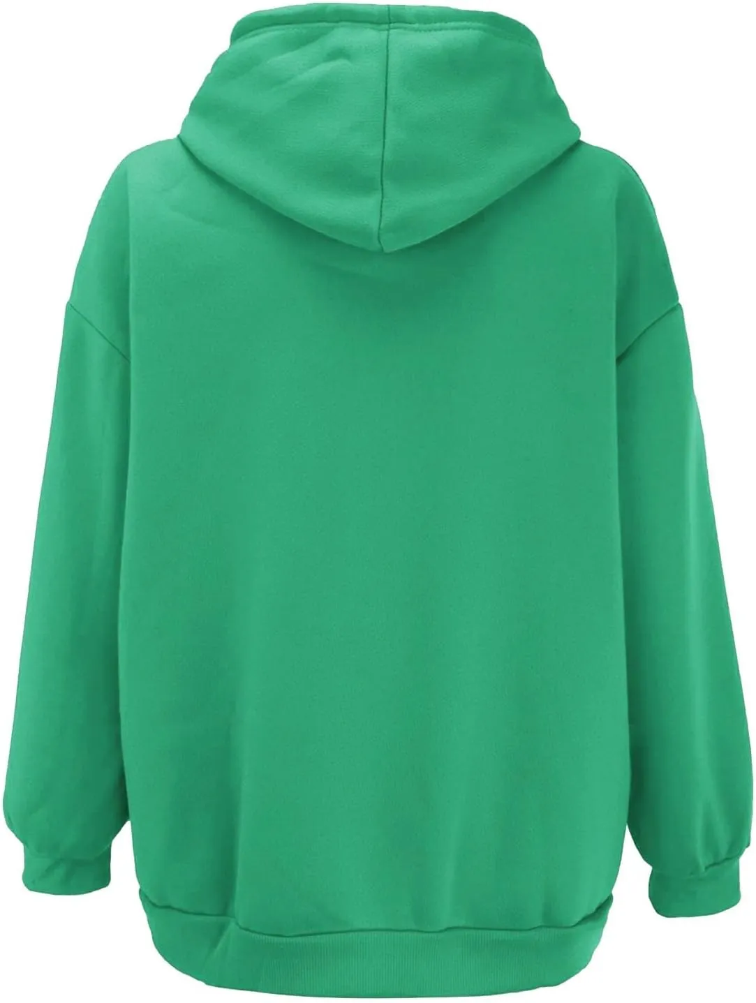 Muyise Women's Oversized Zip Up Hoodie Trendy Fall Outfits Casual Long Sleeve Drawstring Baggy Streetwear with Pockets
