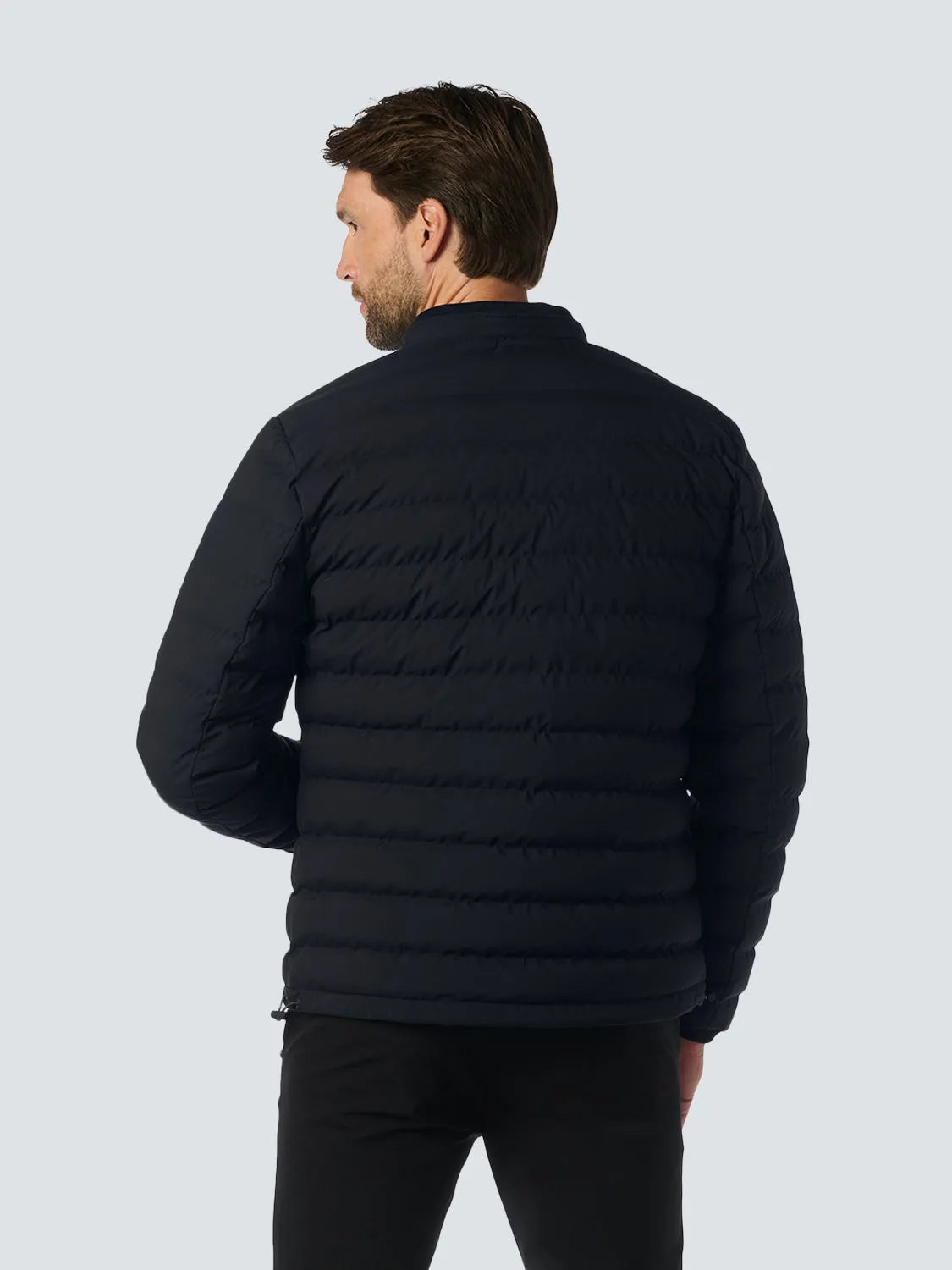 No Excess Padded Jacket: Short Fit - Night
