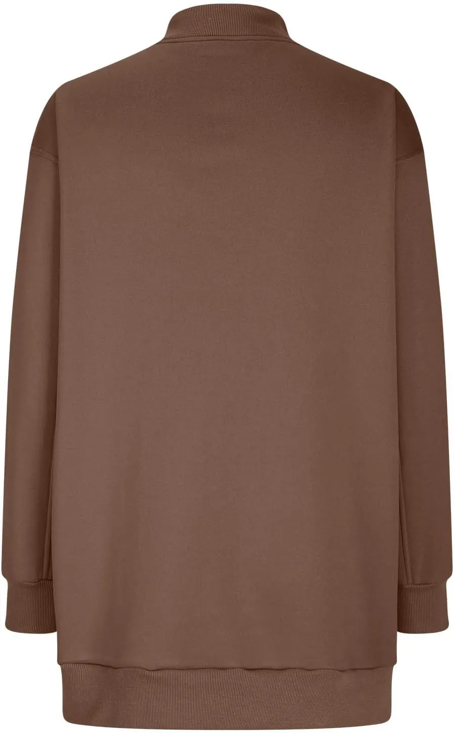 Oversized Fleece Sweatshirts For Women Trendy 2024 Long Sleeve v Neck Pullover Tops Casual Loose Solid Fall Clothes