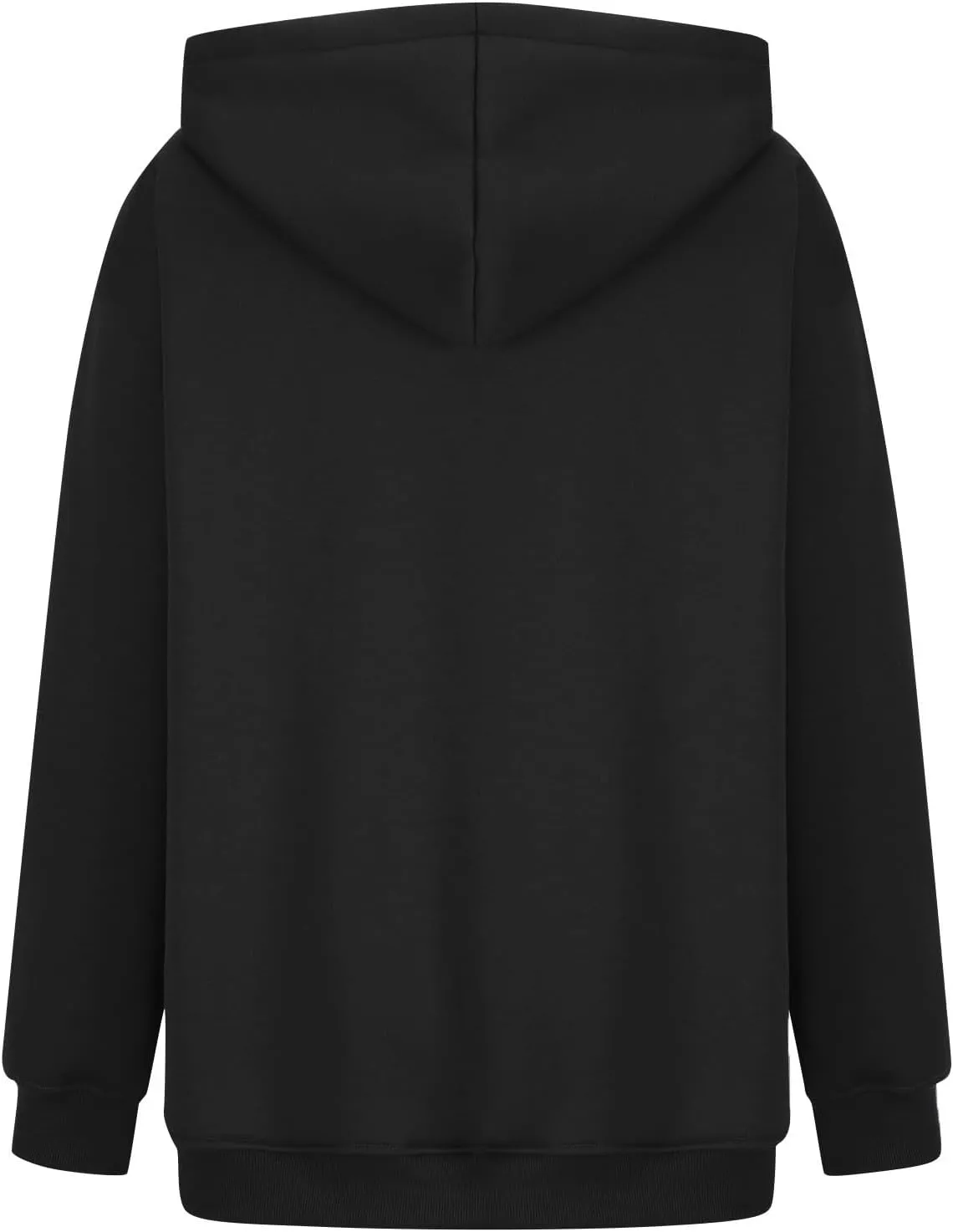 Oversized Hoodie for Women Drawstring Lightweight Pullover Sweatshirts Comfy Y2K Hoodies Fleece Winter Coat w/Pockets