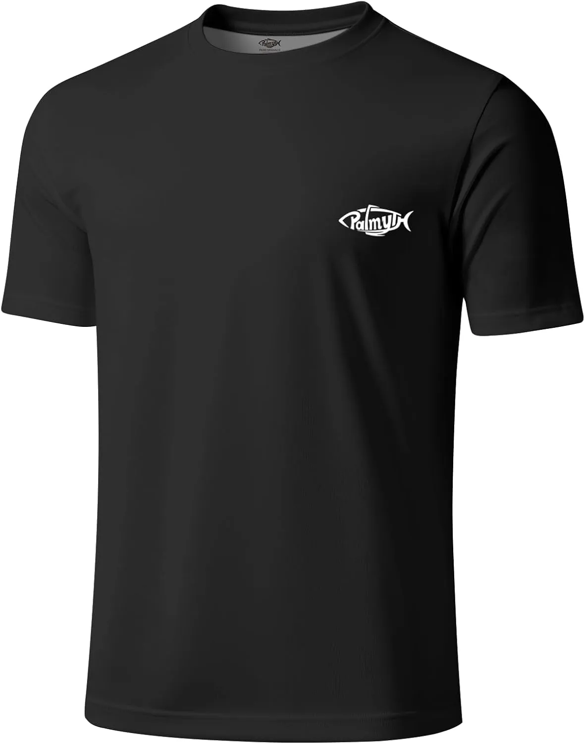 Palmyth Mens Fishing Shirts Short Sleeve UPF 50  T-Shirt UV Sun Protection SPF Tee Quick Dry