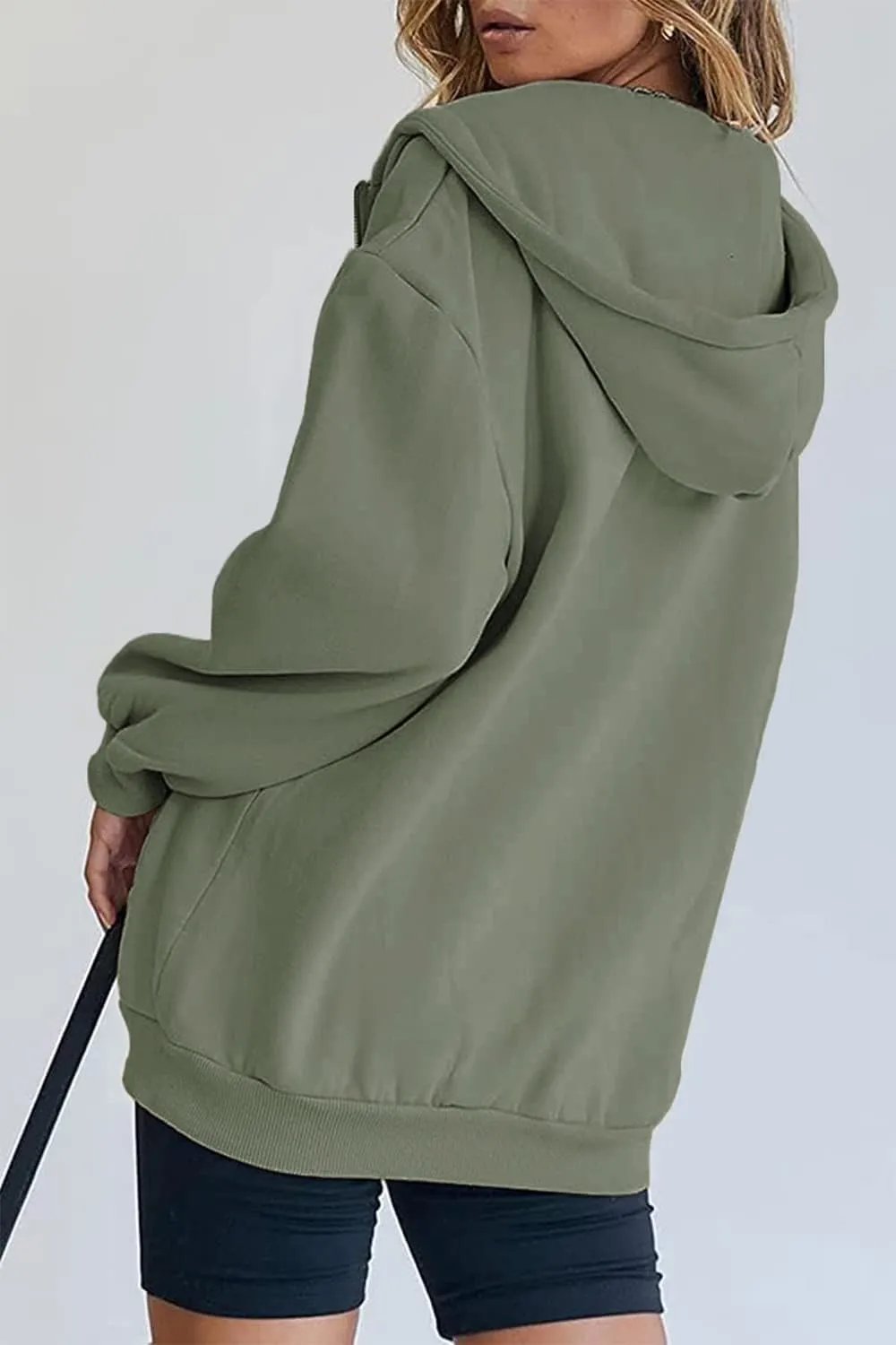 PRETTYGARDEN Women's Zip Up Y2K Hoodies Casual Long Sleeve Track Jackets with Pockets