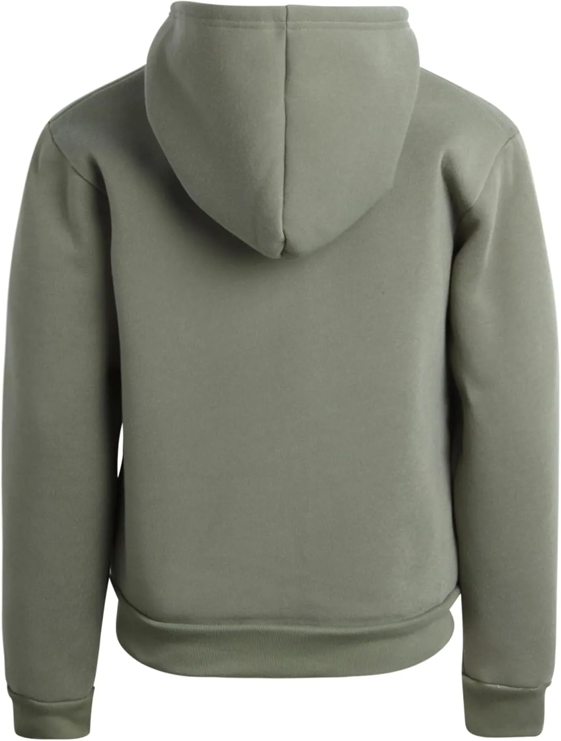 Real Love Girls' Sweatshirt - Heavyweight Fully Sherpa Lined Super Soft Plush Zip Hoodie - Winter Sweatshirt, 7-16