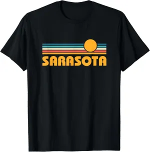 Retro Sarasota Florida Vintage Sunset T-Shirt