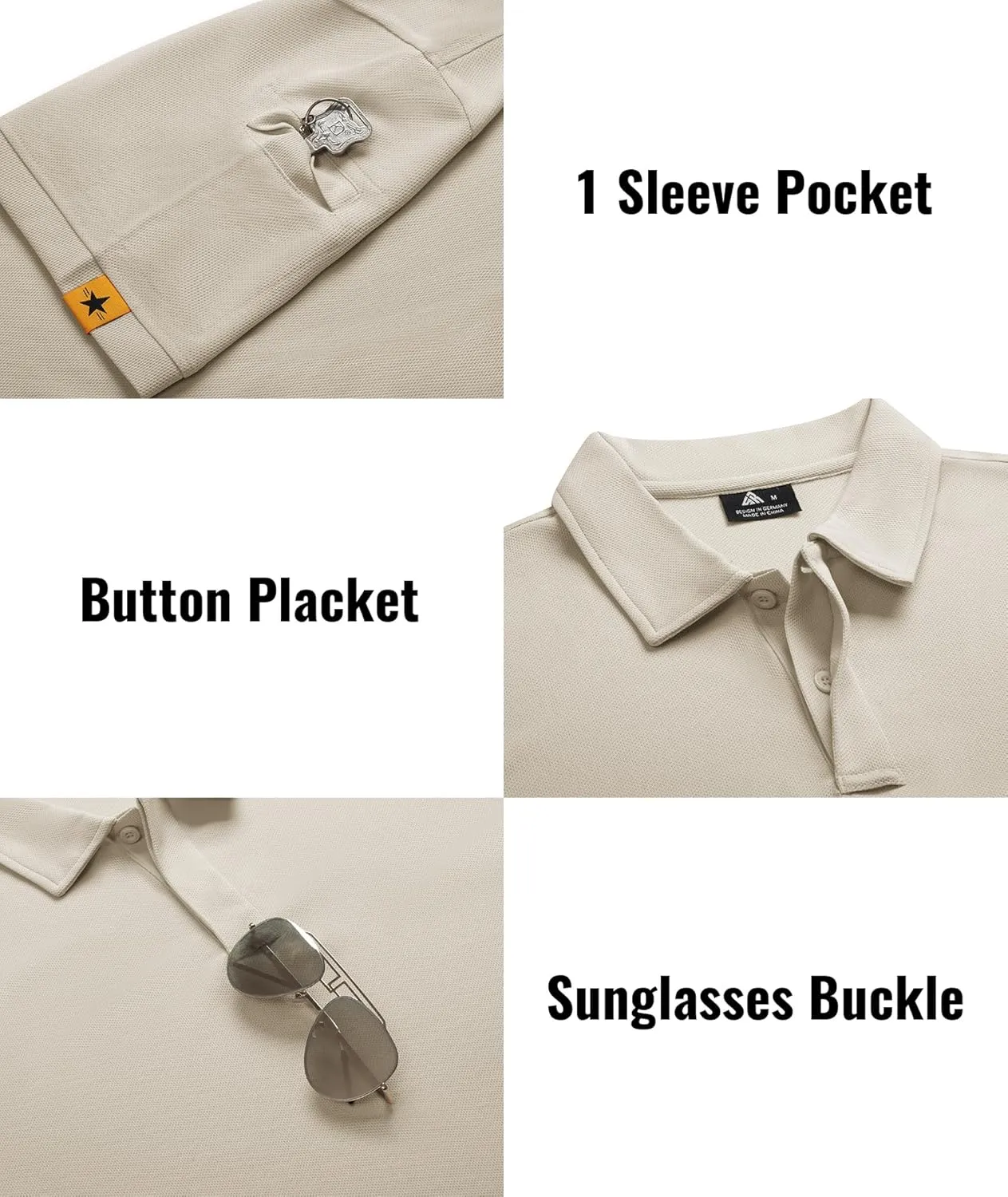 SCODI 5 Pack Mens Polo Shirts Short Sleeve Athletic Golf Polo Shirt for Men Casual Collared Summer Multipack T-Shirts