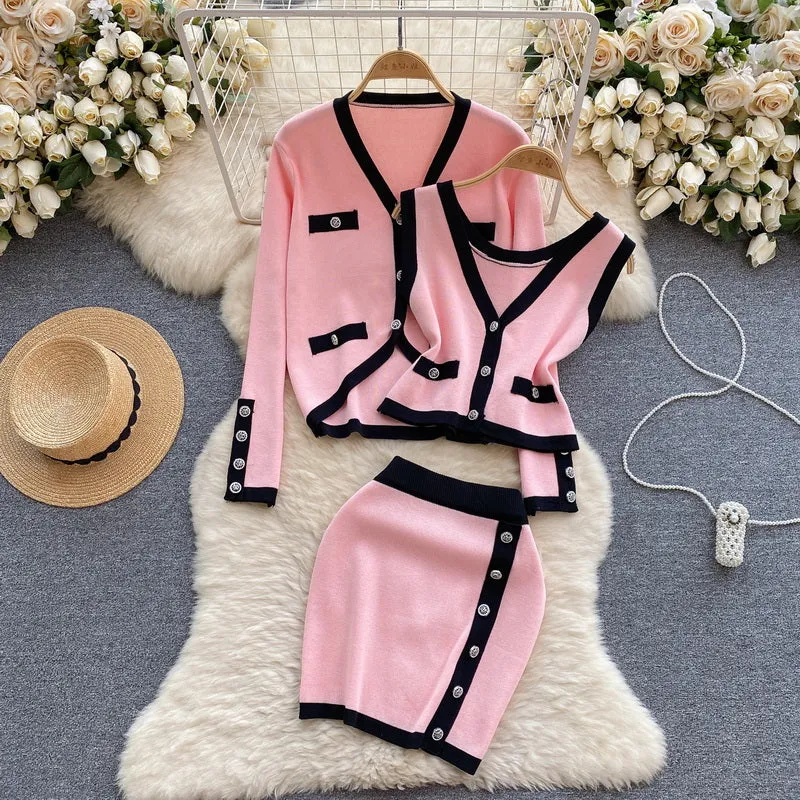 Shenice Three Piece Luxury Coord Set
