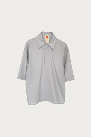 Short Sleeve Gusset Shirt - Fog