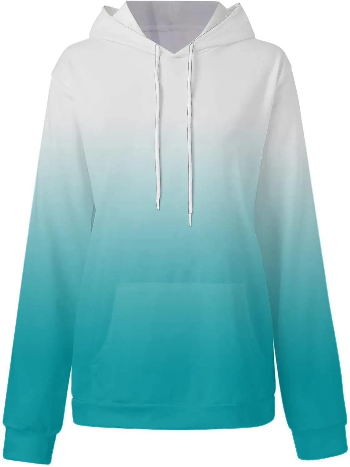 slqdgmryz Womens Oversized Hoodie Plus Size Tie Dye Preppy Swaetshirt with Pockets Comfort Cute Hoodies for Teen Girls