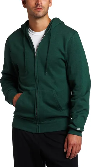 Soffe Men's Training Fleece Zip Hoodie Sweatshirt