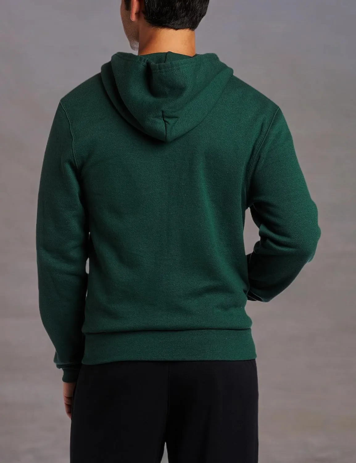 Soffe Men's Training Fleece Zip Hoodie Sweatshirt