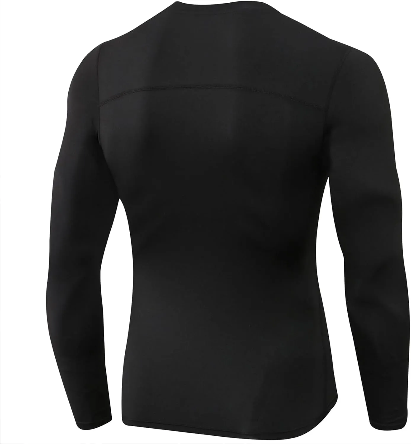 SPVISE Men's Compression Shirt Long Sleeve Athletic Workout T-Shirts Top Active Sport Baselayer Undershirt Gear Shirt Dry Fit