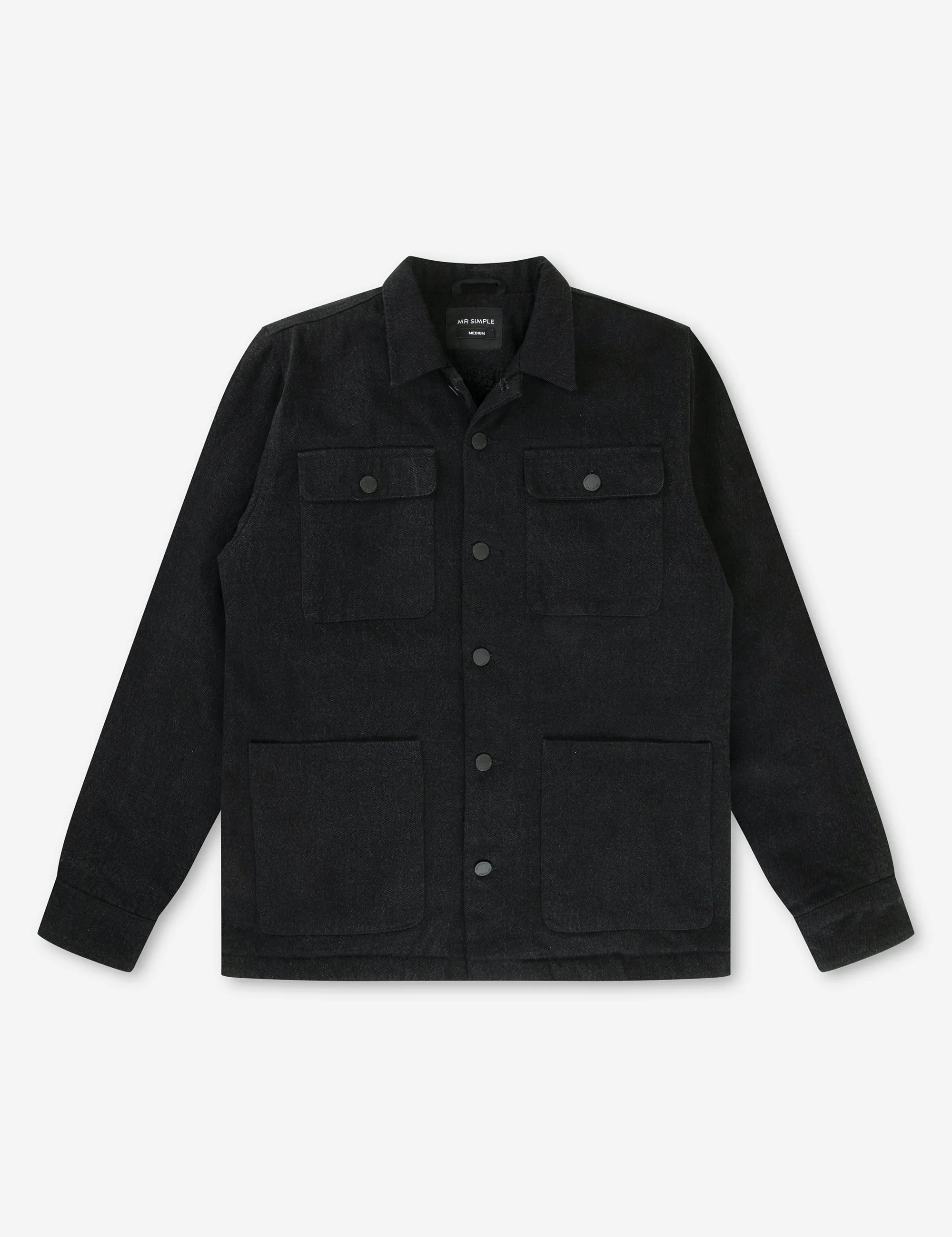 Stockyard Sherpa Jacket - Black