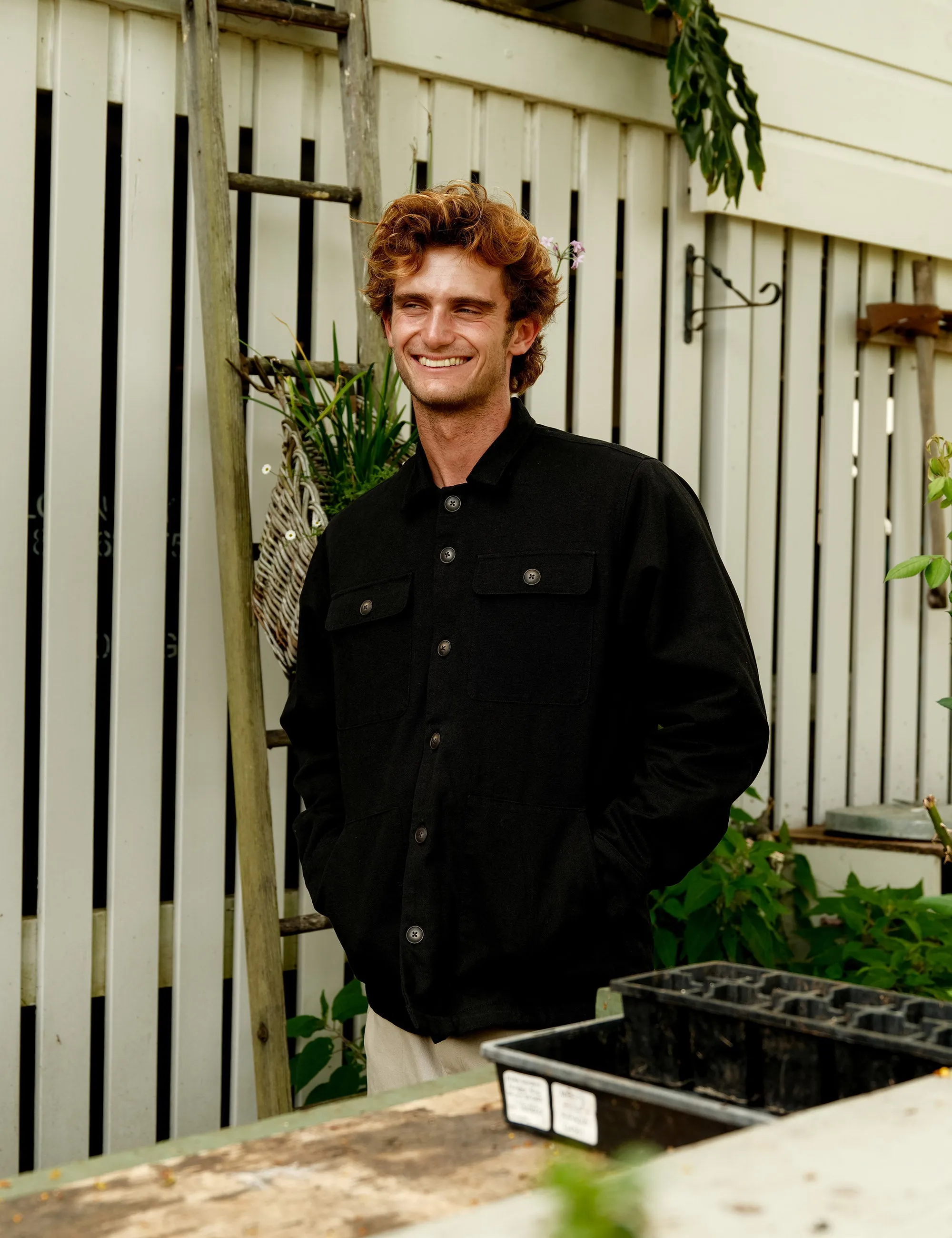 Stockyard Sherpa Jacket - Black