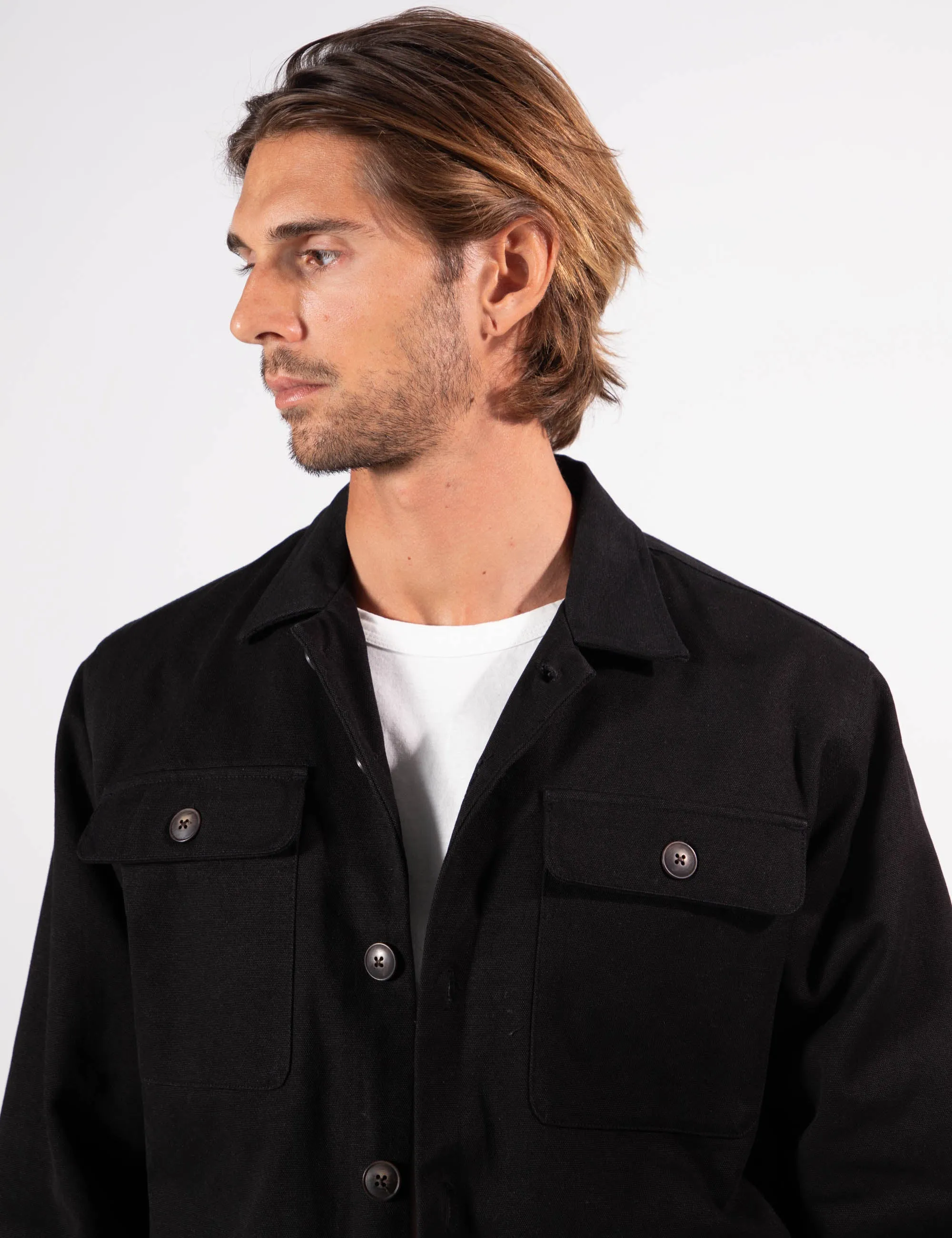 Stockyard Sherpa Jacket - Black