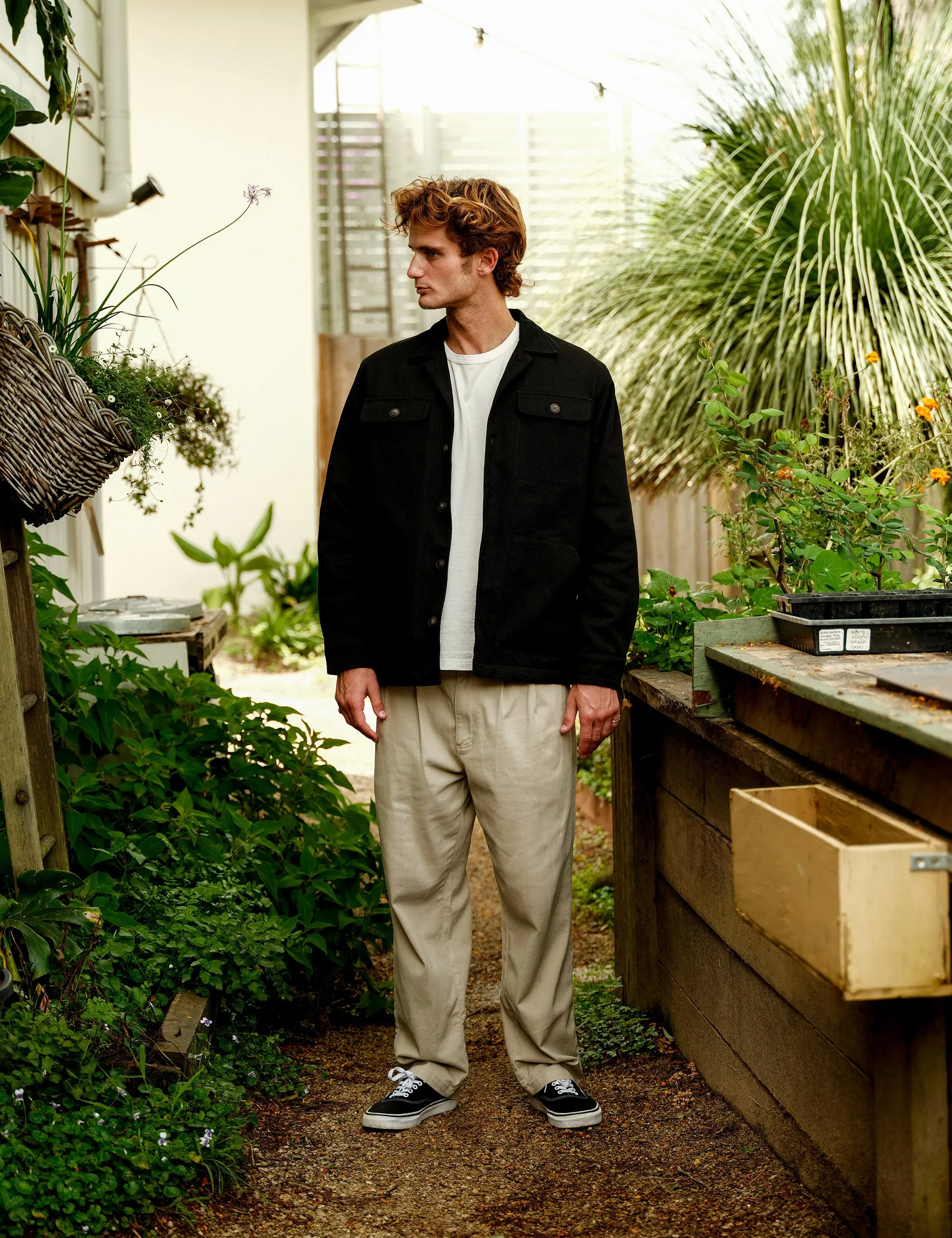 Stockyard Sherpa Jacket - Black