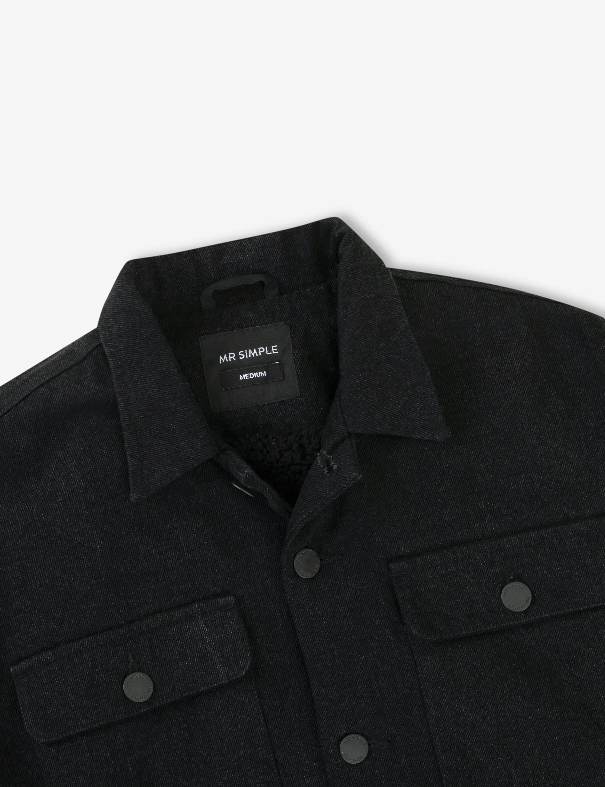 Stockyard Sherpa Jacket - Black