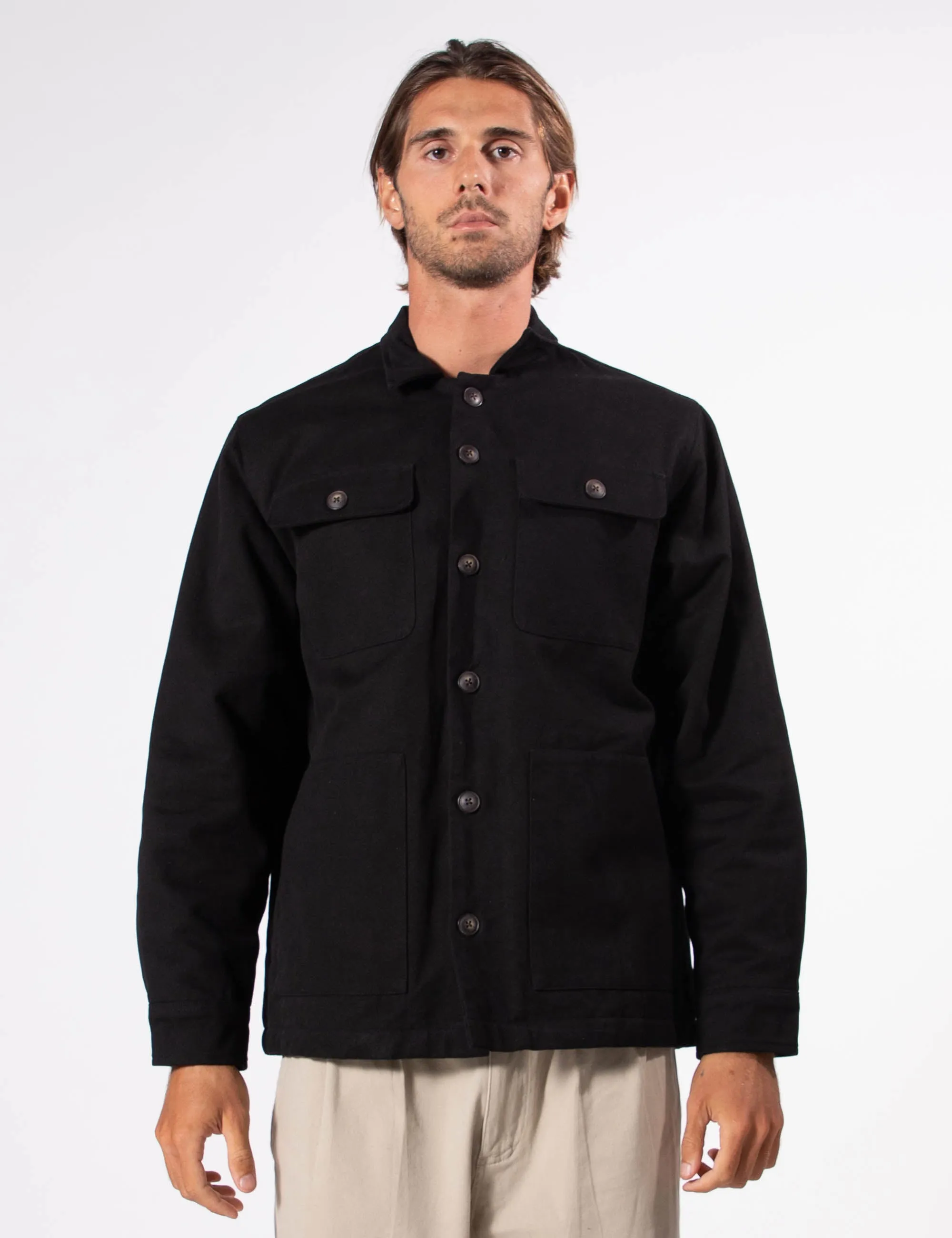 Stockyard Sherpa Jacket - Black