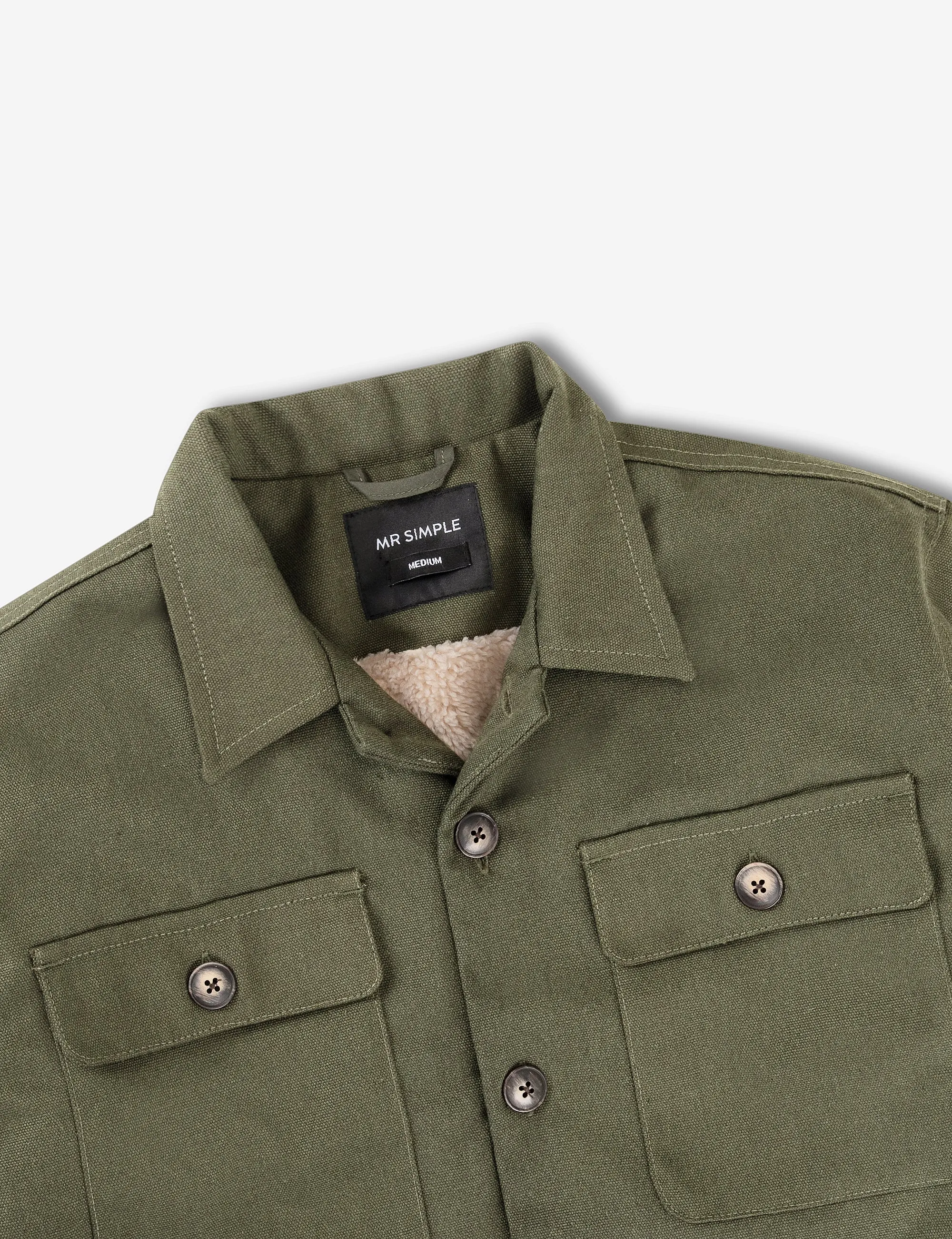 Stockyard Sherpa Jacket - Fatigue