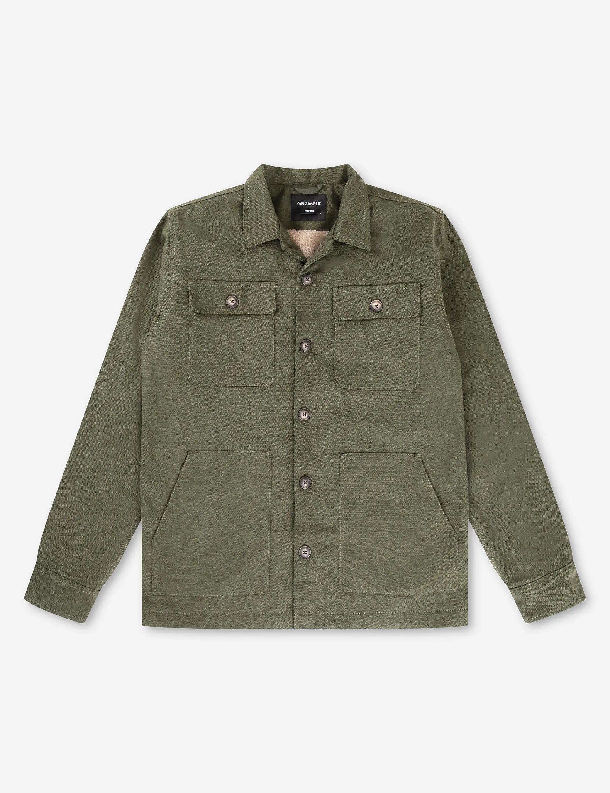 Stockyard Sherpa Jacket - Fatigue