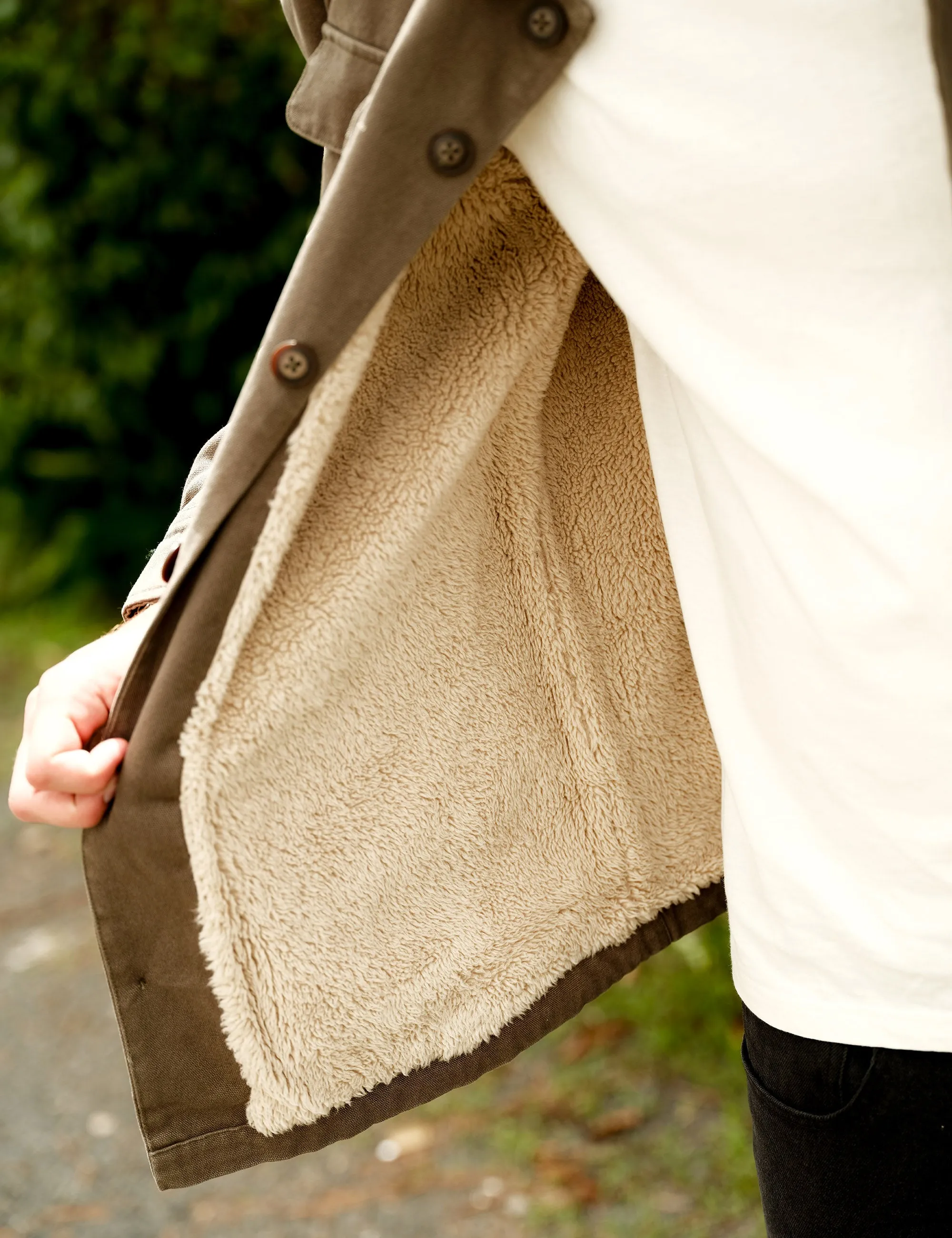 Stockyard Sherpa Jacket - Fatigue