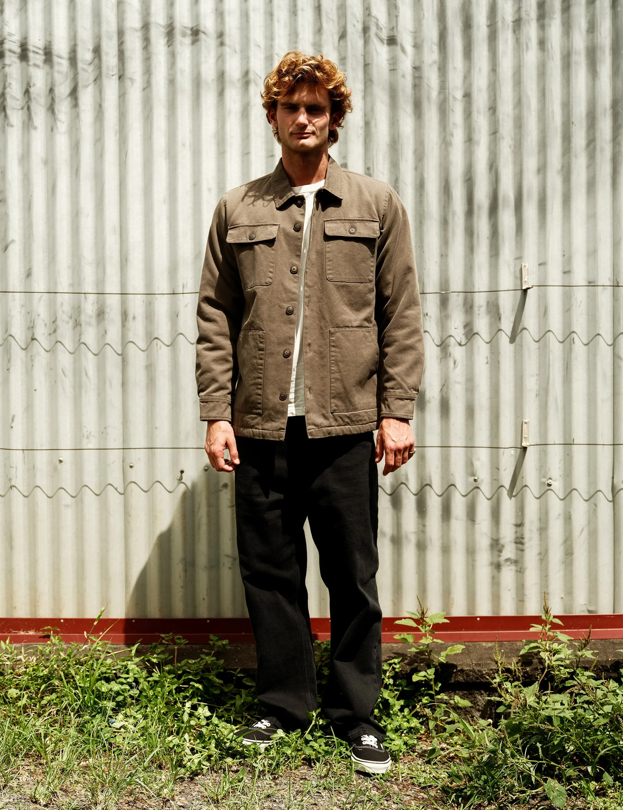 Stockyard Sherpa Jacket - Fatigue