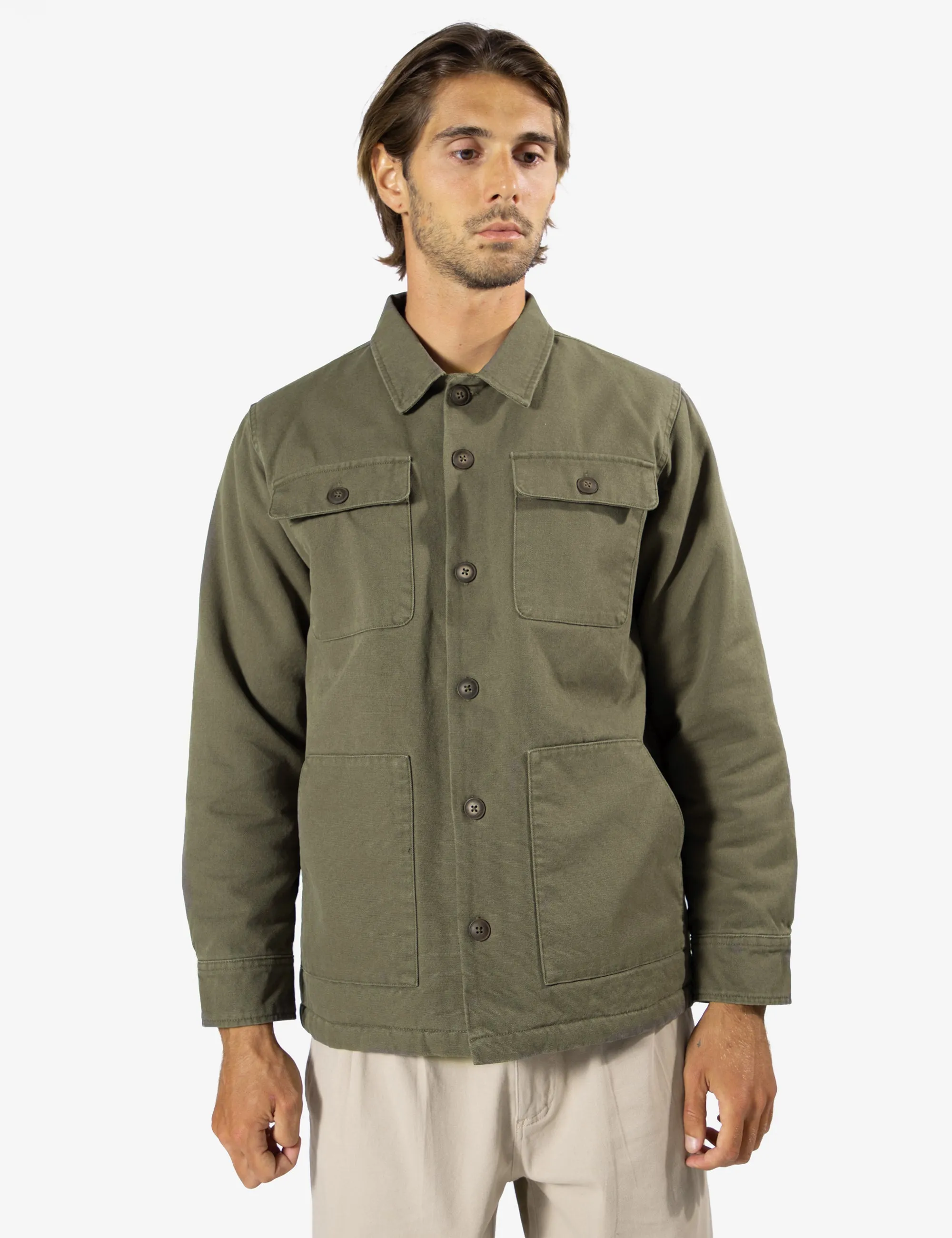 Stockyard Sherpa Jacket - Fatigue