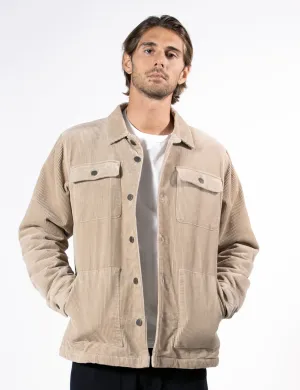 Stockyard Sherpa Jacket - Stone Cord