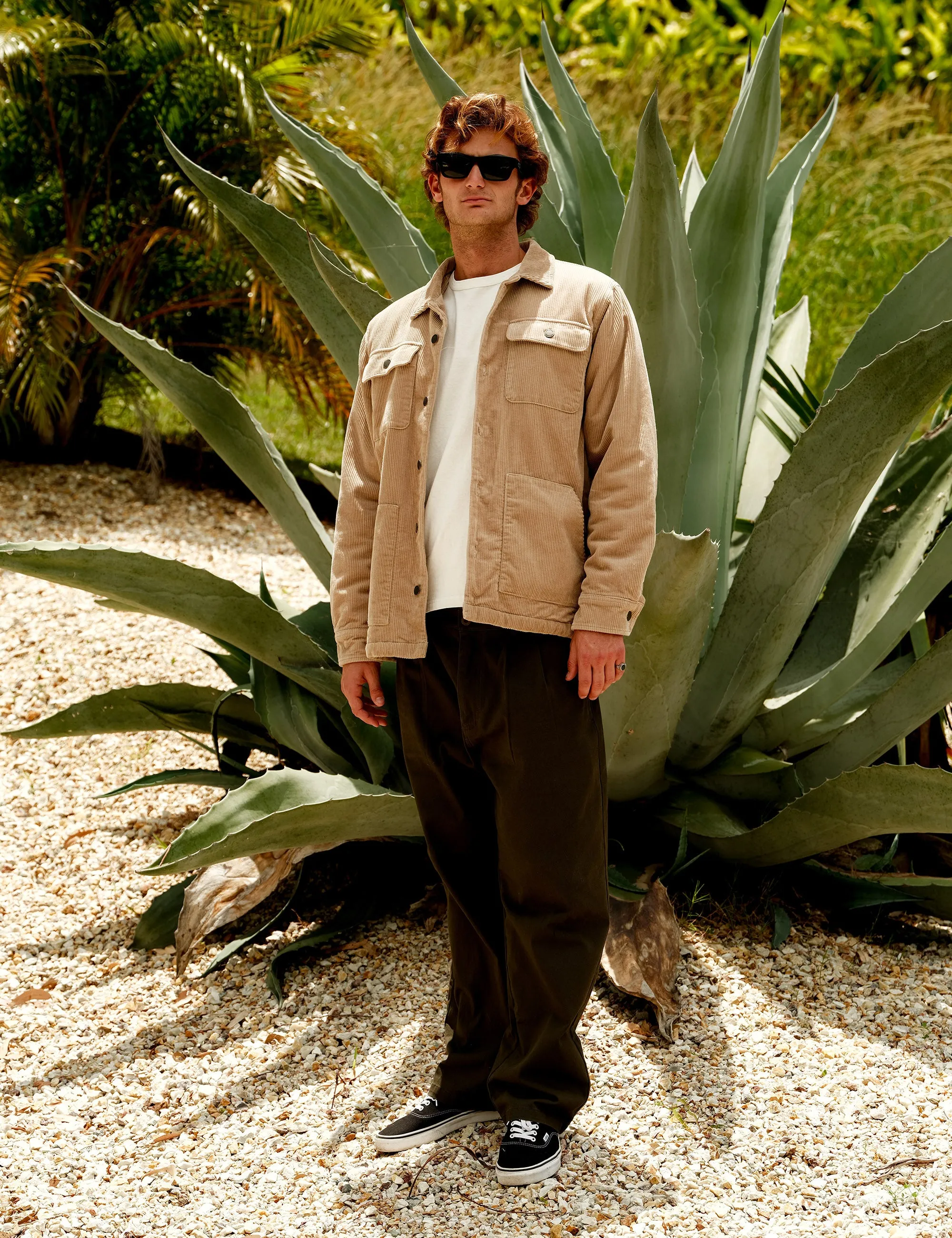 Stockyard Sherpa Jacket - Stone Cord