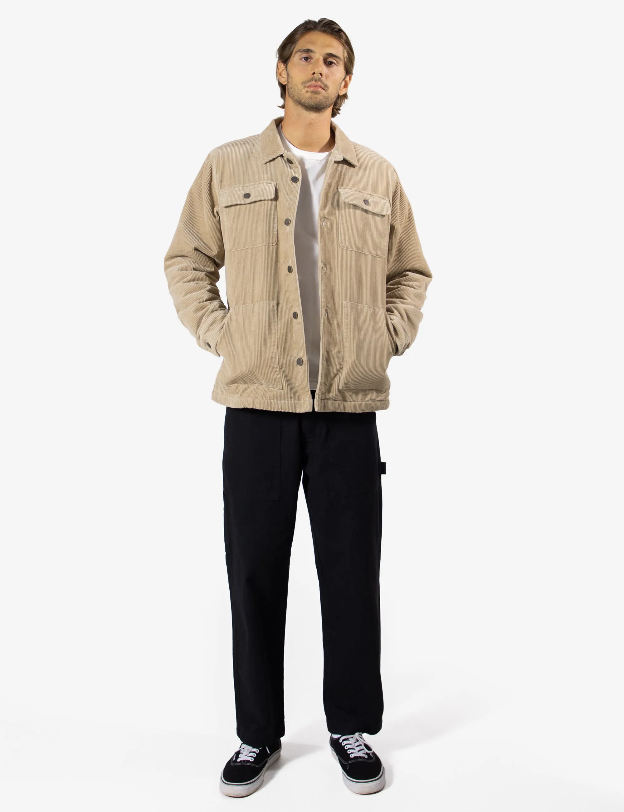 Stockyard Sherpa Jacket - Stone Cord