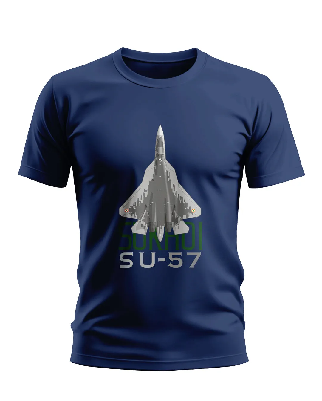 Sukhoi SU-57 Aircraft Soft Cotton T-shirt