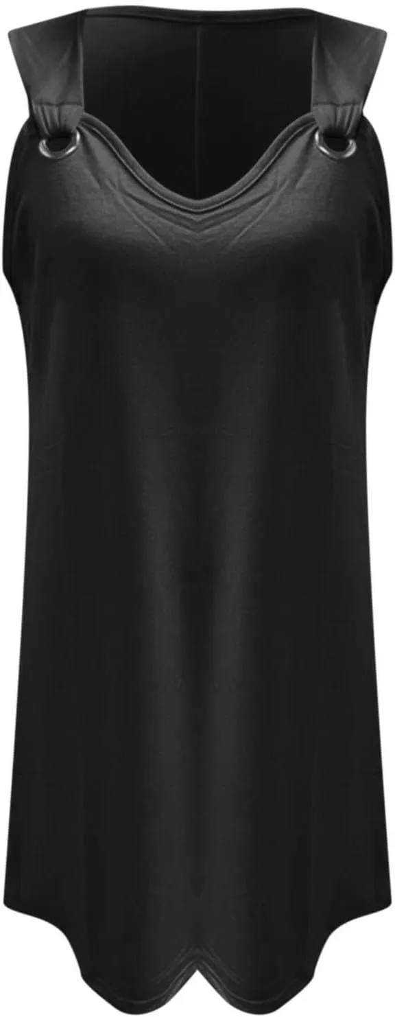 Summer Dresses for Women 2024 Vacation Casual Sleeveless Midi Tshirt Dress Trendy Flowy Loose Boho Beach Sundresses