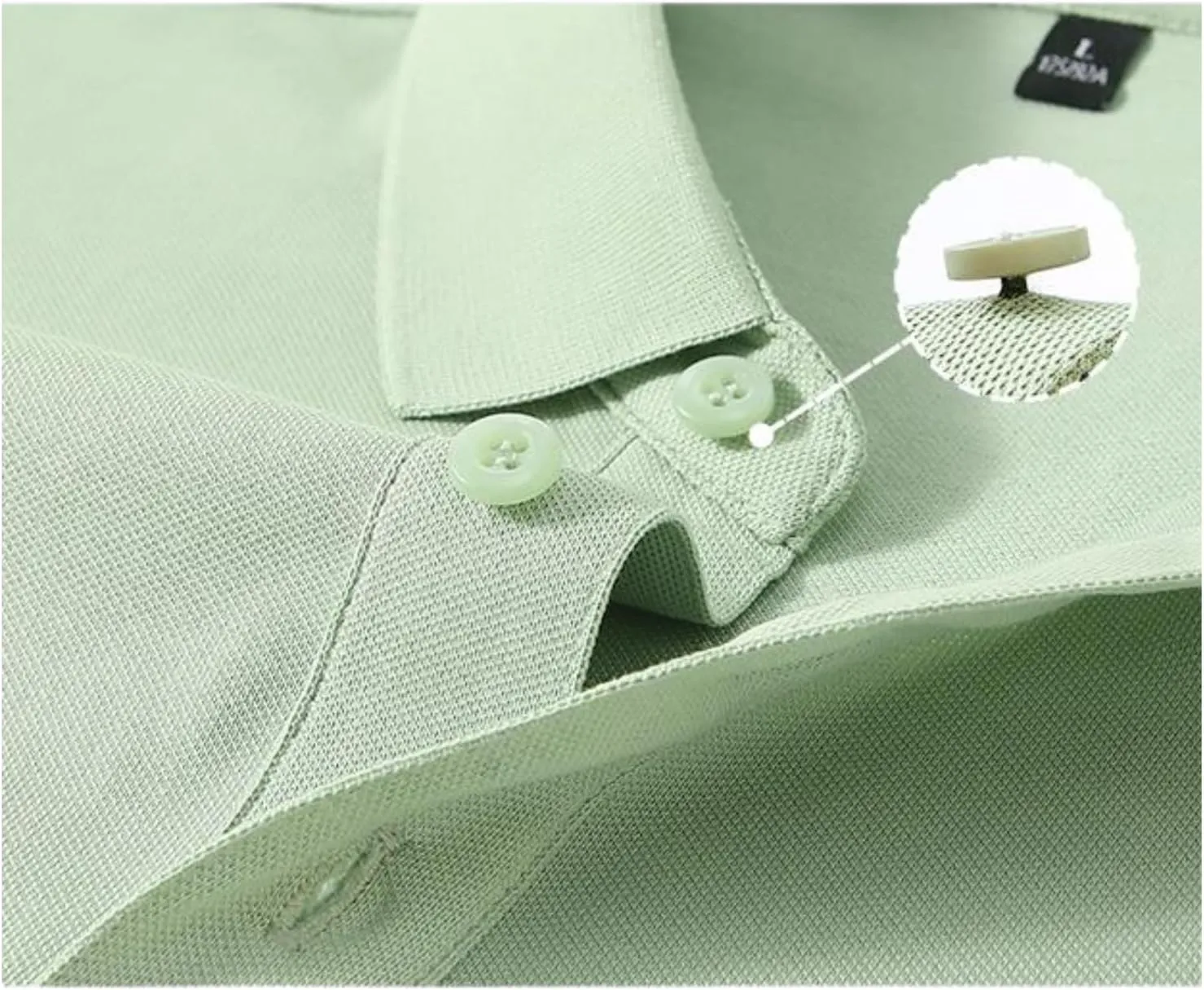 Tenna Teki Mens Golf Shirt Moisture Wicking Quick-Dry Short Sleeve Polo Casual Wear for Men