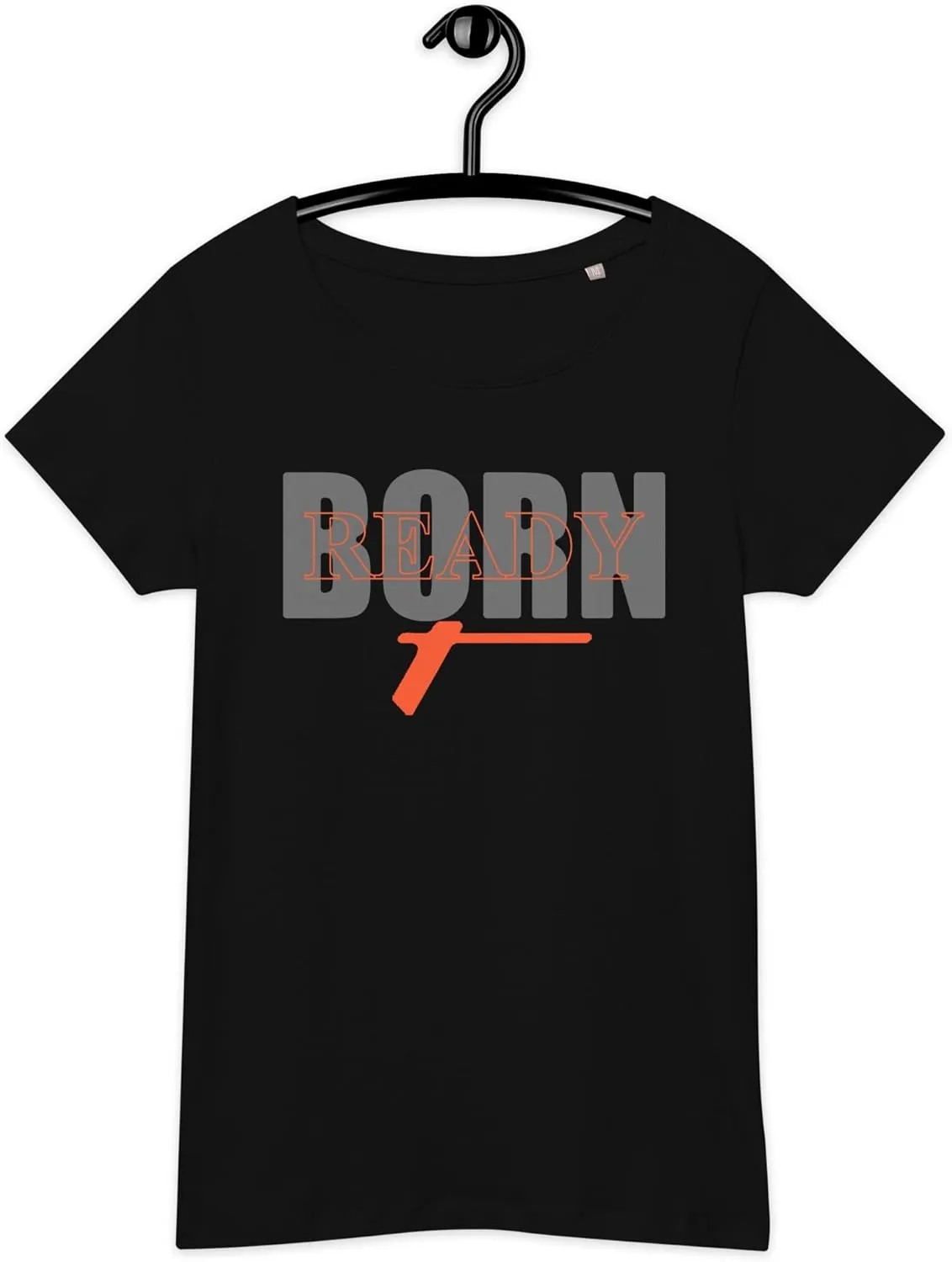 TRA Born Ready Womens Basic Organic t-Shirt