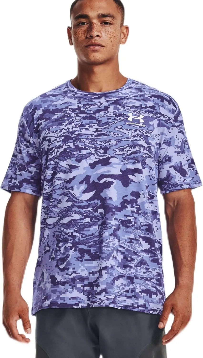 Under Armour Mens ABC Camo Short Sleeve T-Shirt - Quick-Drying Comfort XLT
