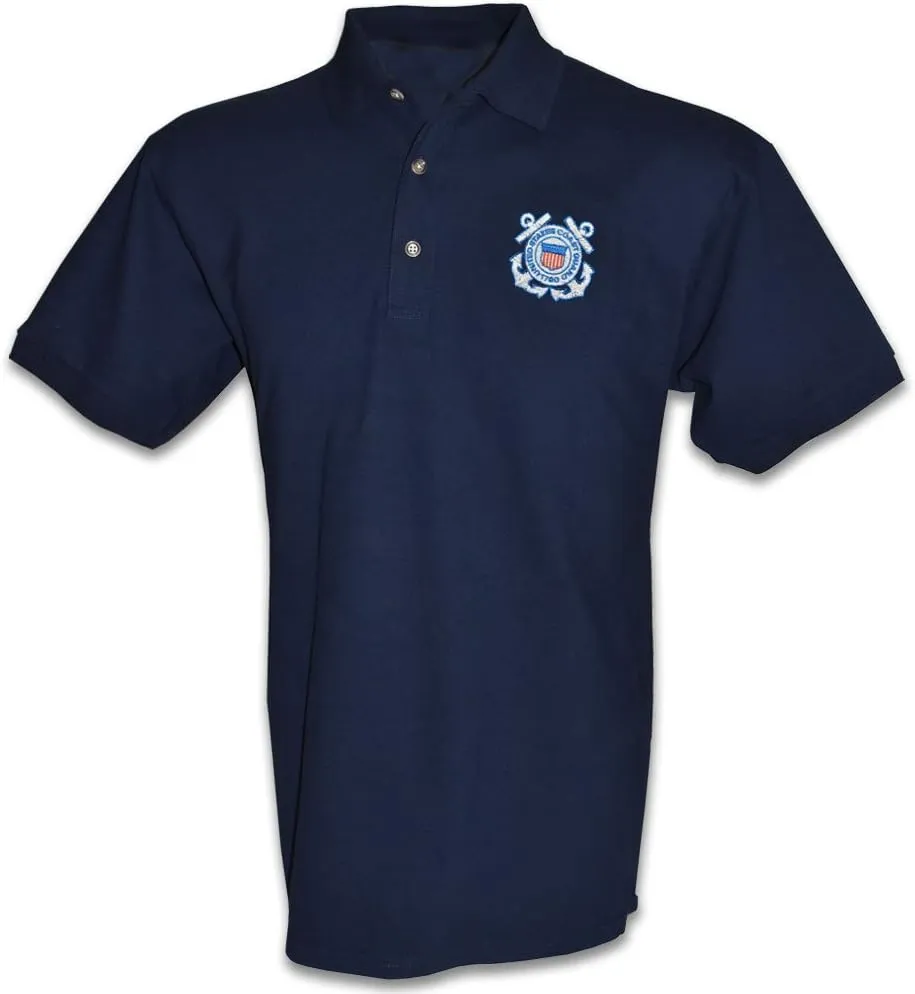 US Coast Guard USCG Polo Golf Shirt