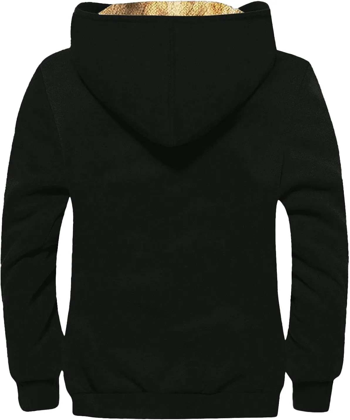 Winter Jackets For Men Sherpa With Hood Casual Winter Coats Fleece Zipper Hoodie Big And Tall 2024 Fall Outfits Pocket