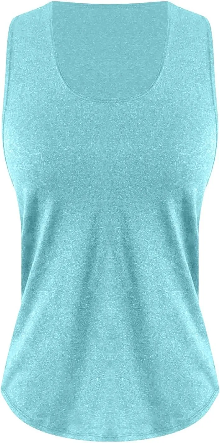 Women Camisole Adjustable Tank Top Yoga T Shirt Running Gym Sports Tops Camisole Summer Casual Sleeveless Shirts